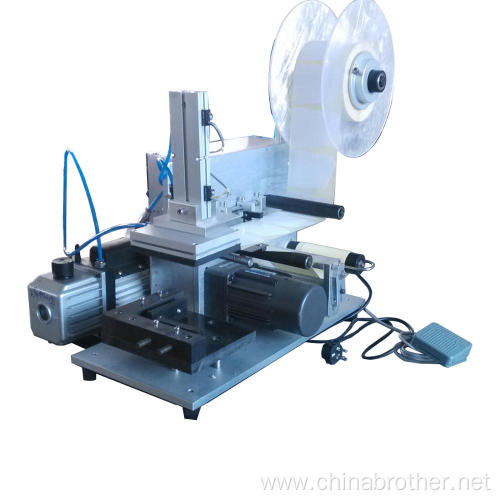 Semi-automatic Flat Labeling Machine Case Packaging Type